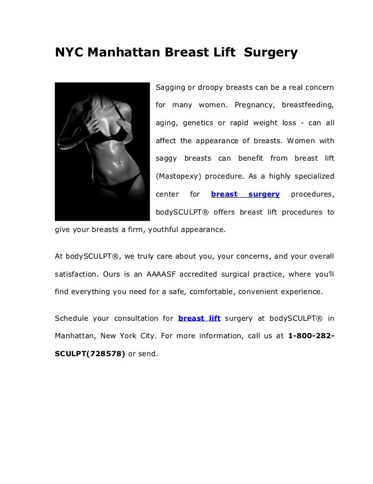 breast manhattan surgery Gay club in fayetteville nc